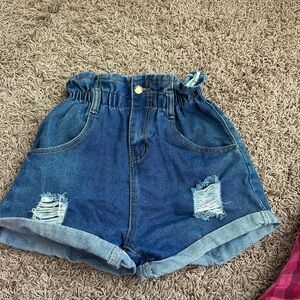 Denim Blue Women's Shorts